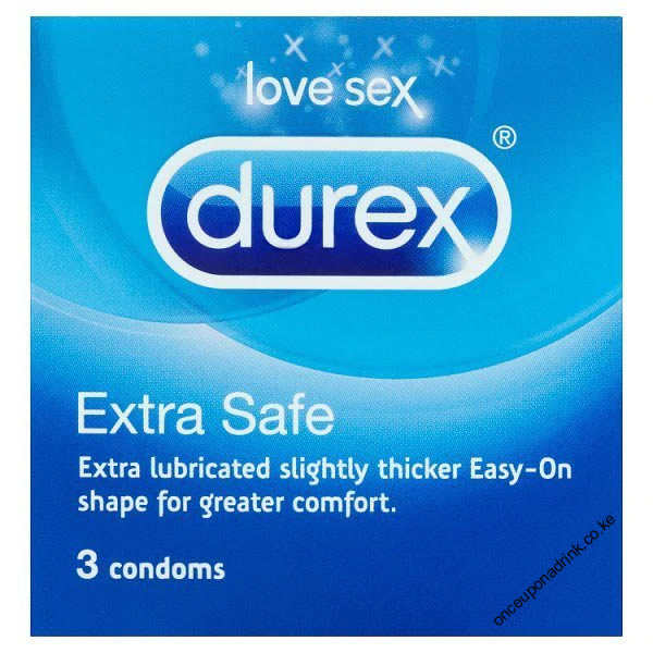 Durex Extra Safe 3’s Alcohol Delivery Eldoret